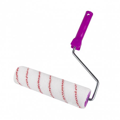 Валик полиамидный Krafor, D48 x 250 мм, ворс 9 мм, бюгель 8 мм фото