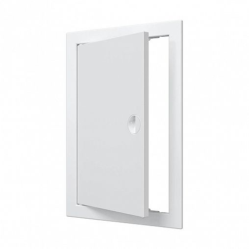 Люк-дверца ревизионная Evecs Л2030Р, ABS-пластик, с ручкой, с фланцем 196 x 296 мм, 218 x 318 мм фото
