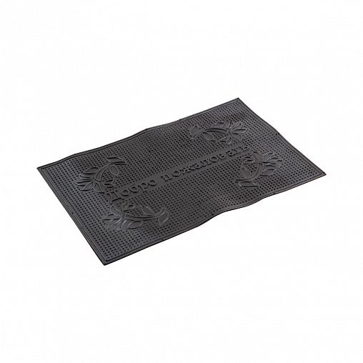 Коврик придверный резиновый Добро Пожаловать, 40 x 60 см фото