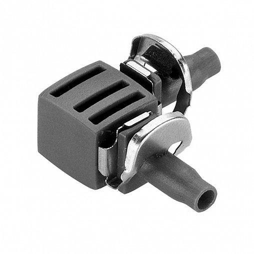 Соединитель-переходник для шланга Gardena, L-образный, 3/16", набор 10 шт фото