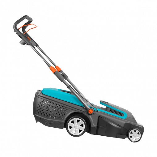 Газонокосилка электрическая Gardena PowerMax 1600/37, 1600 Вт, 45 л фото