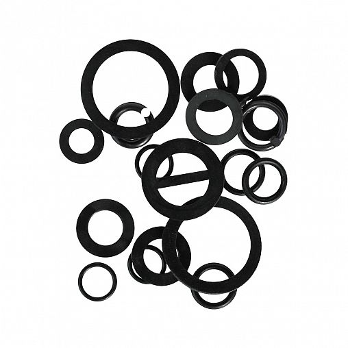 Набор прокладок для смесителя MasterProf №2, 18 шт фото