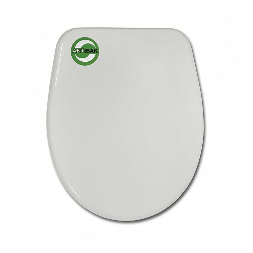 Сиденье для унитаза Инкоэр Каскада х10М, 433 x 359 мм, белое фото