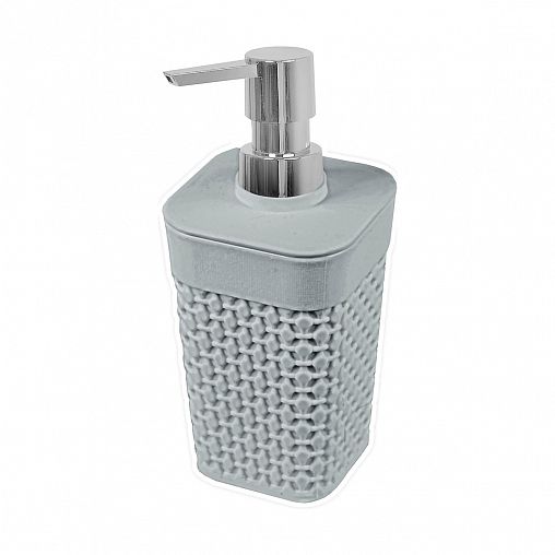 Дозатор для жидкого мыла Plast Team Oslo, серый шторм фото