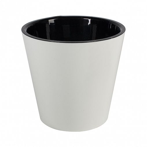 Горшок для цветов InGreen London, 3,3 л, белый фото