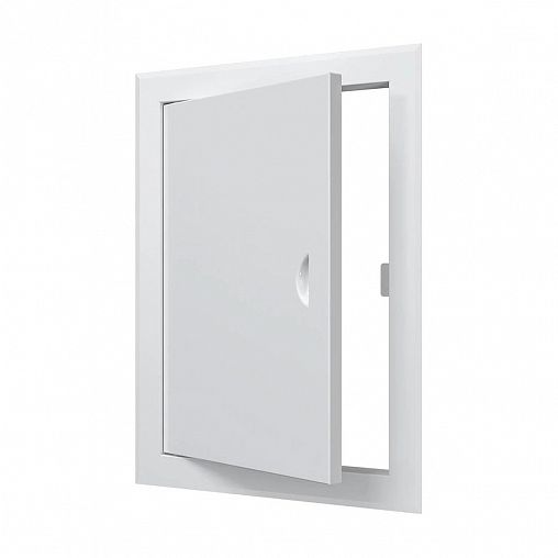 Люк-дверца ревизионная Evecs ЛТ2535Мп, стальная на магните, с фланцем 250 x 350 мм, 310 x 410 мм фото