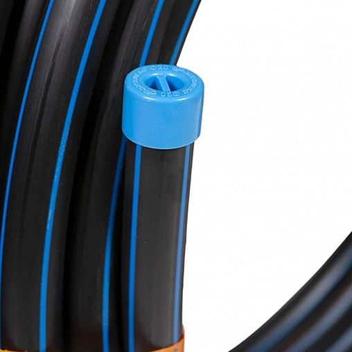 Труба для питьевой воды ПНД Джилекс PE100, PN 12,5, 20 x 1,8 мм, бухта 100 м фото