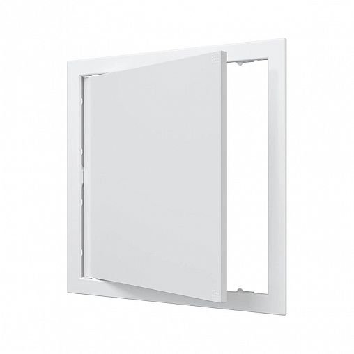 Люк-дверца ревизионная Auramax AD3030, пластик, нажимная, с фланцем 296 x 296 мм, 318 x 318 мм фото