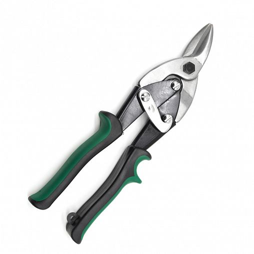 Ножницы по металлу Кедр, двухкомпонентные ручки, правый рез, 250 мм фото