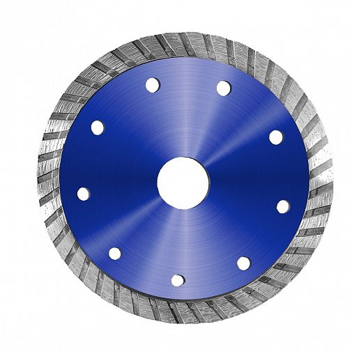 Круг алмазный Tytan Professional, по бетону, для сухой и влажной резки, 125 x 2 x 22,23 мм фото