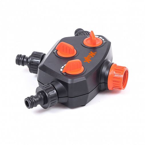 Распределитель для шлангов Жук, трехканальный фото