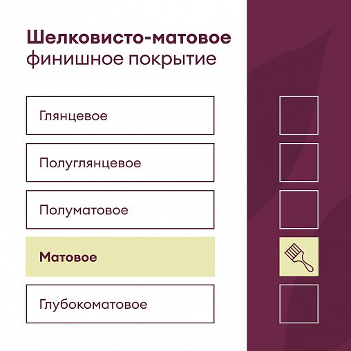Краска для стен и потолков, Talatu Vadelma, шелковисто-матовая, база А, белая, 2,7 л фото