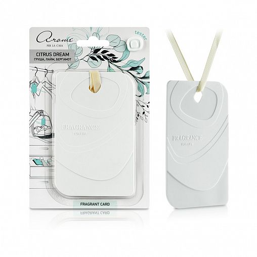 Ароматизатор для дома АЕР Fragrant Card Citrus dream фото