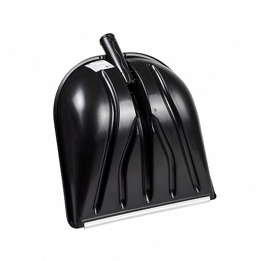 Лопата для уборки снега без черенка Cycle Купец Standart, с металлической планкой, 410 x 460 мм фото