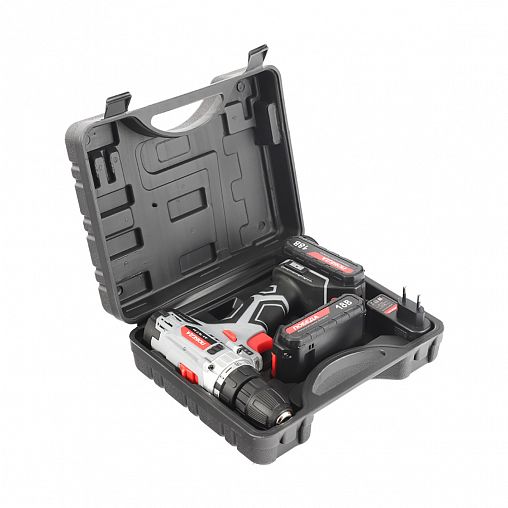 Дрель-шуруповерт аккумуляторная Победа ДА-18/2 Ли, 18 В, 2 x 2,2 Ач Li-ion, с 2 АКБ и ЗУ фото