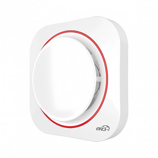 Вентилятор осевой вытяжной Era Disc 4C, с обратным клапаном, d 100, 17 Вт фото