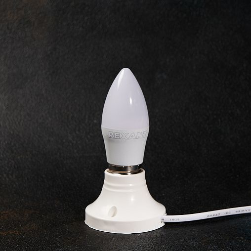 Лампа светодиодная Rexant Свеча, Е27, 11,5 Вт, 4000 К, нейтральный свет фото Лампа светодиодная Rexant Свеча, Е27, 11,5 Вт, 4000 К, нейтральный свет фото