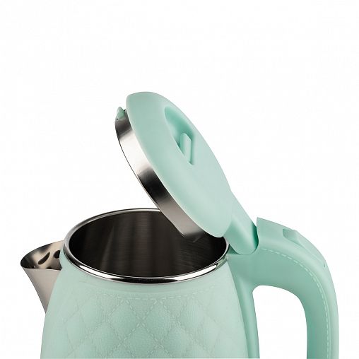 Чайник электрический HomeStar HS-1007, 1,7 л, зеленый фото