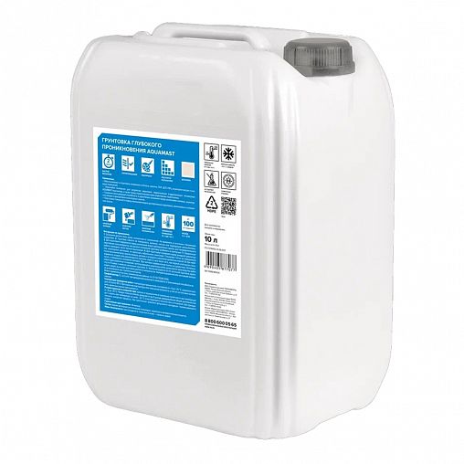 Грунтовка глубокого проникновения Технониколь AquaMast, 10 кг фото