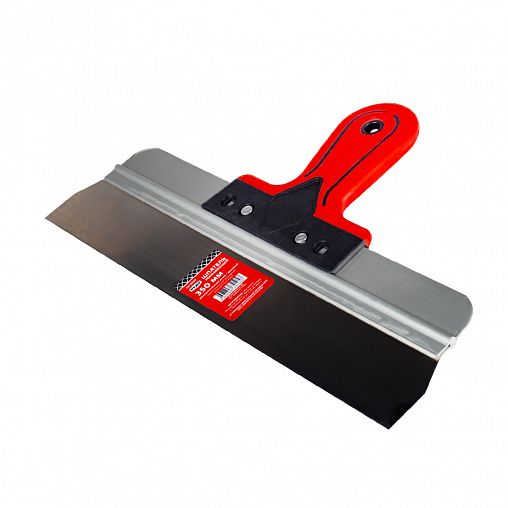 Шпатель фасадный Кедр, нержавеющая сталь, двухкомпонентная ручка, 350 мм фото