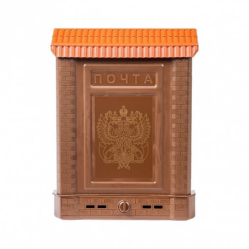 Почтовый ящик Цикл Премиум, с металлическим замком, зеленый фото