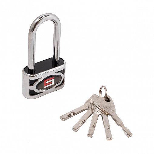 Замок навесной Булат ВС 3-П50-01 ПЛ, d 7,5 мм, 5 ключей фото