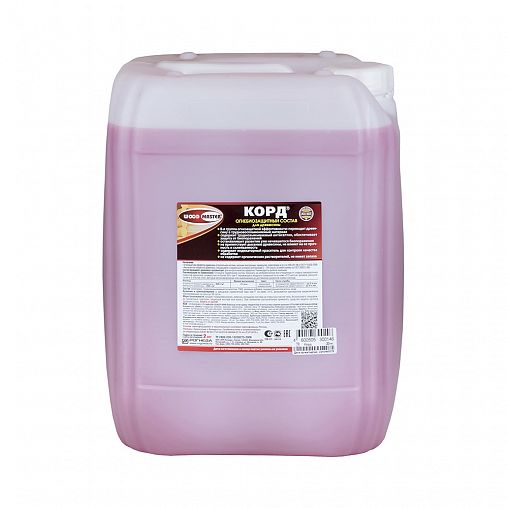 Огнебиозащитный состав для дерева Woodmaster Корд, с индикатором, 23 кг фото