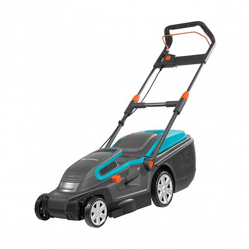 Газонокосилка электрическая Gardena PowerMax 1600/37, 1600 Вт, 45 л фото