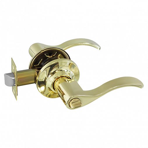 Ручка-защелка Нора-М Isparus НН-03, фиксатор, золото фото