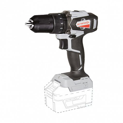 Дрель-шуруповерт ударная аккумуляторная Интерскол ДАУ-13/18ВК (573.0.0.70), 18 В, АПИ, без АКБ и ЗУ фото