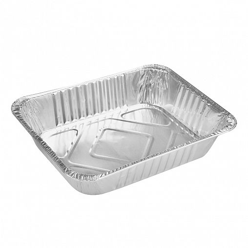 Форма для выпечки Mallony Lamina прямоугольная 32,5 x 26 x 6,5 см, из алюминиевой фольги фото