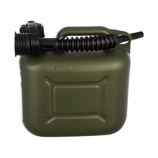 Канистра для ГСМ вертикальная Stels, усиленная, пластик, 5 л фото