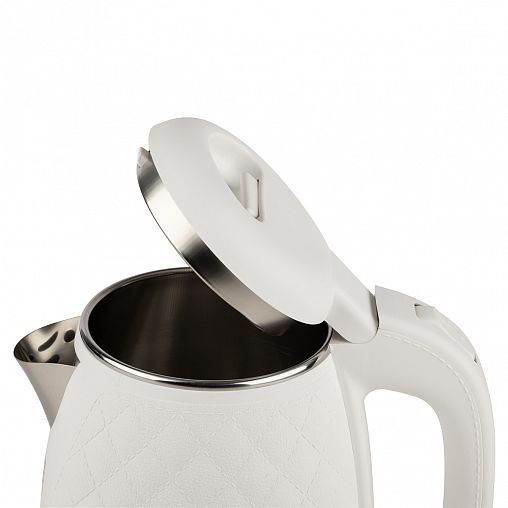 Чайник электрический HomeStar HS-1007, 1,7 л, белый фото