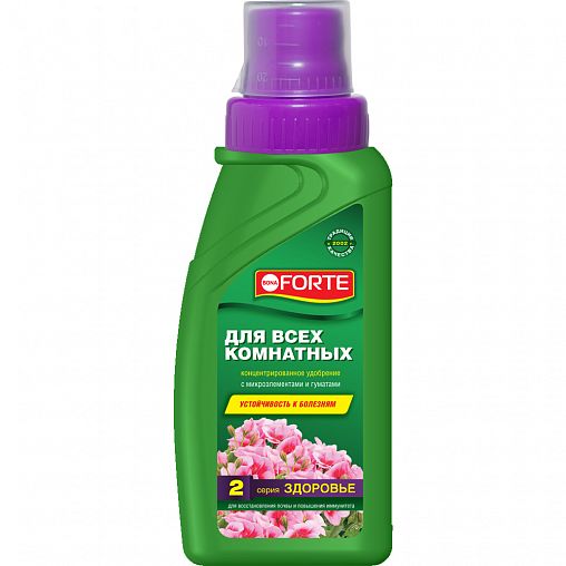 Удобрение жидкое Bona Forte Здоровье для комнатных растений, 285 мл фото