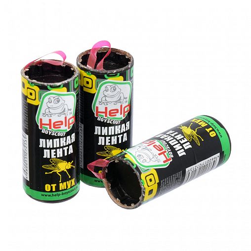 Липкая лента от мух Help фото