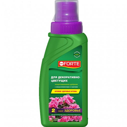 Удобрение жидкое Bona Forte Здоровье для декоративно-цветущих растений, 285 мл фото