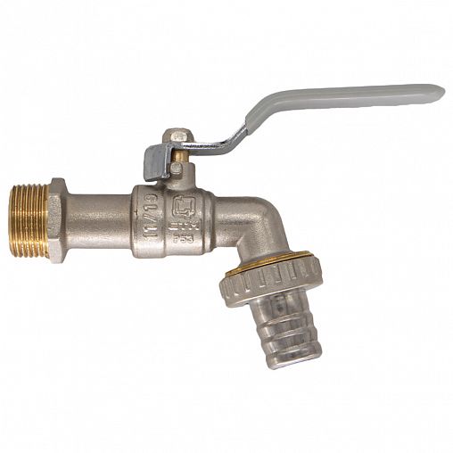 Кран шаровой водоразборный СТМ, 3/4", ручка фото