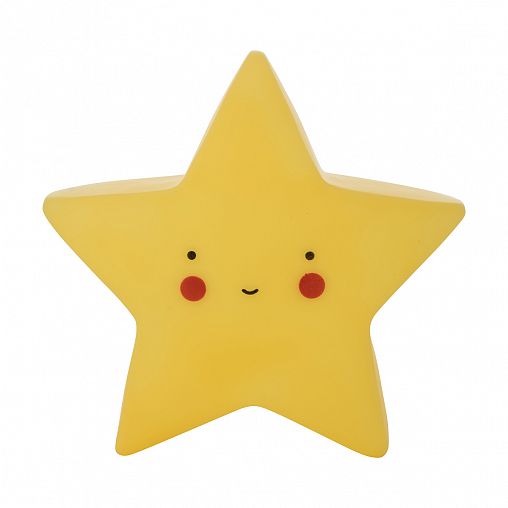 Ночник светодиодный Energy Звездочка, 4,5 Вт, желтое свечение, IP20 фото