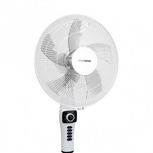 Вентилятор напольный Starwind SAF1252, 50 Вт, 4 скорости, белый фото