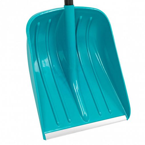 Лопата для уборки снега Palisad Luxe, с алюминиевым черенком, 365 x 450 мм фото