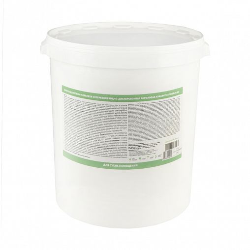 Краска для потолков водно-дисперсионная Alfavit серия Альфа, супербелая, 40 кг фото