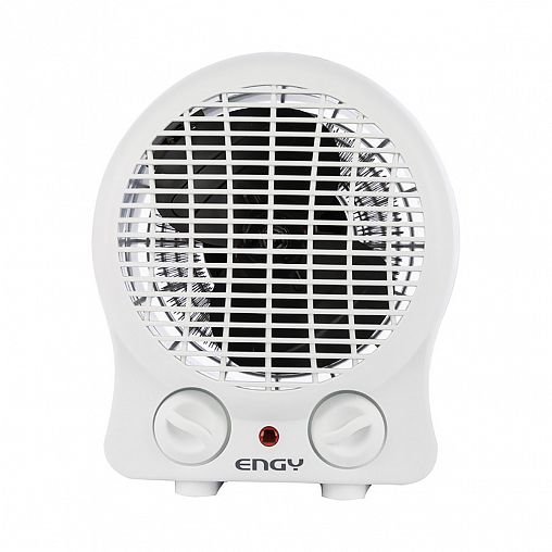 Тепловентилятор настольный Engy EN-532, спиральный, 2 режима, 2000 Вт, белый фото