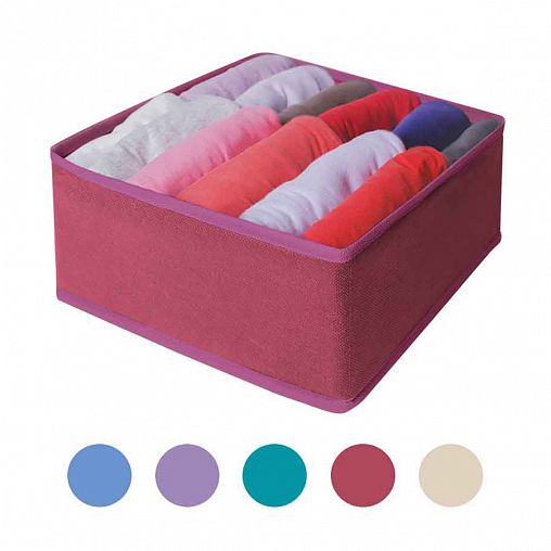 Органайзер для хранения Рыжий кот, 28 x 28 x 13 см, микс фото