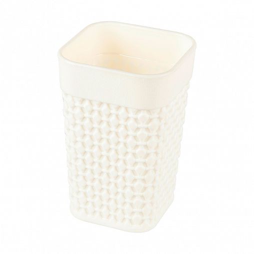 Стакан для зубных щеток Plast Team Oslo, молочный туман фото