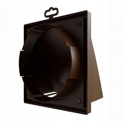 Выход стенной вытяжной Era 1919К15.16ФВ кор, 190 x 190 мм, обратный клапан, D 150/160 мм фото