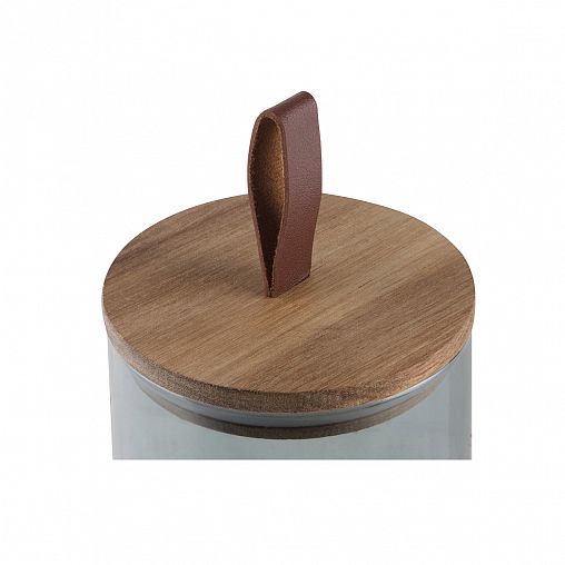 Банка для сыпучих продуктов Leonord Albero di Marmo, стеклянная, 10 x 18,5 см, 1300 мл фото