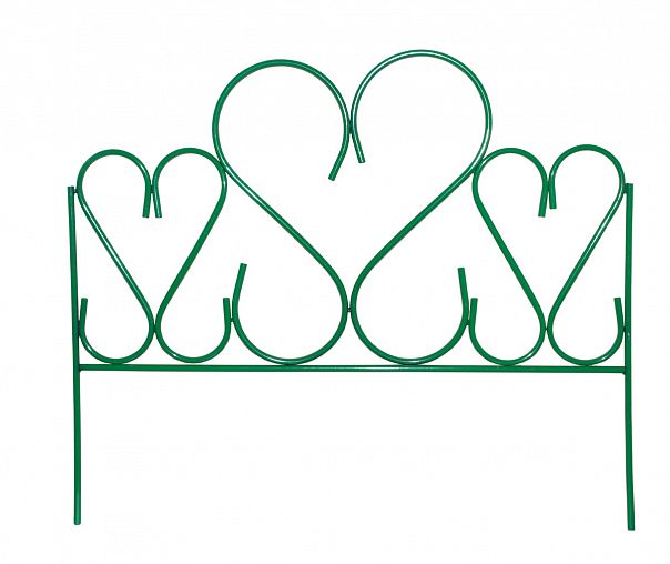 Забор декоративный ЛДН Амурный, 80 x 71 см, 5 секций фото