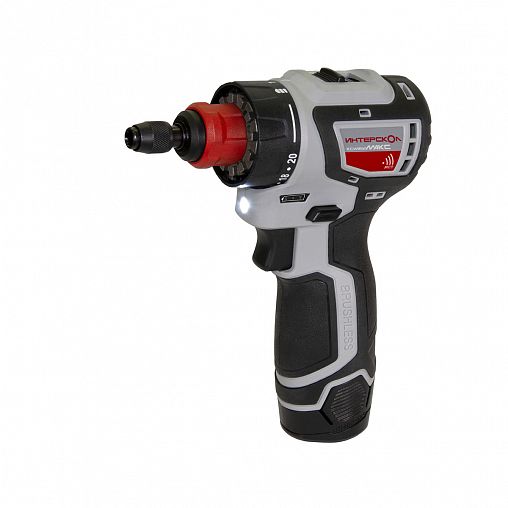 Дрель-шуруповерт аккумуляторная Интерскол ДА-10/12В 36 КомбиМАКС, 12 В, 2 x 2 Ач Li-ion, ЗУ, сумка фото