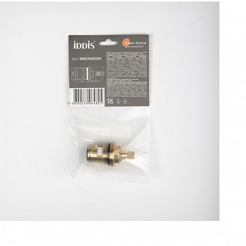 Кран-букса 1/2" IDDIS 998CR461SM, керамическая фото