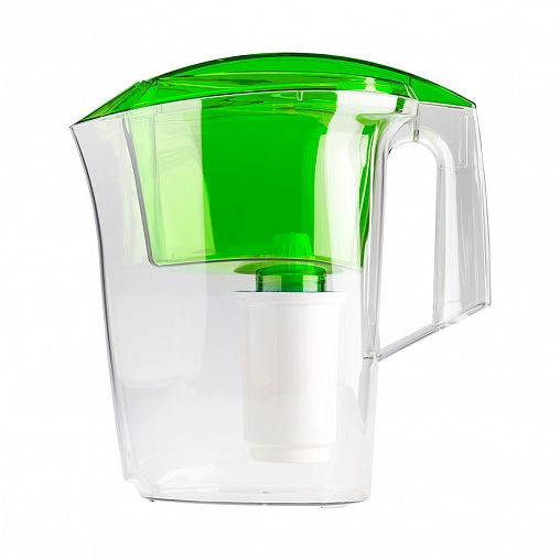Фильтр-кувшин Гейзер Дельфин, 3 л, зеленый фото